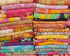 Rajasthali Whole Sale Tribal Kantha Quilts Mix Lot Vintage Cotton Bed Cover Old Assorted Patches Rally (3)