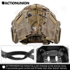 ACTIONUNION Airsoft Fast Helmet Basic Set PJ Type Tactical Paintball Helmet (Medium, Tan)