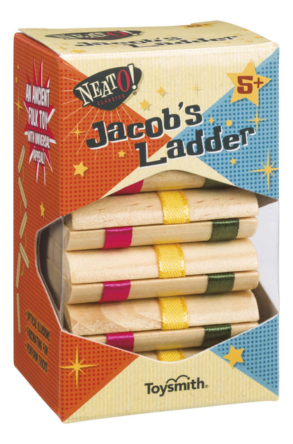 Neato Classics Jacob's Ladder Retro Wooden Puzzle Toy 6195