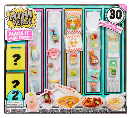 Make It Mini Food Multipack MGA's Miniverse, Collectibles, DIY, Resin Play, Replica Food, NOT EDIBLE, 8+