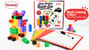 Torlam Math Cubes Math Manipulatives Activity Set, - Number Blocks Counting Toys Snap Linking Cube Connecting Blocks for Kids Kindergarten Learning Activities