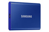 SAMSUNG SSD T7 Portable External Solid State Drive 500GB, USB 3.2 Gen 2, Reliable Storage for Gaming, Students, Professionals, MU-PC500H/AM, Blue