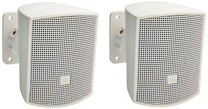 JBL Professional Control 52-WH Surface-Mount Satellite Speaker for Subwoofer-Satellite Loudspeaker System, White, Sold as Pair