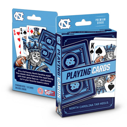 YouTheFan NCAA North Carolina Tar Heels Classic Series Playing Cards