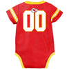 Gerber Unisex Baby NFL Jersey Onesie Bodysuit, Team Color, 18 Months