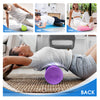Yes4All High Density Foam Roller for Back, Variety of Sizes & Colors for Yoga, Pilates - Black - 36 Inches