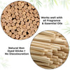 1st Deer Reed Diffuser Sticks - 100 pcs of Natural Rattan Essential Oil Aroma Refill Wood Sticks for Spa, Fragrance, Aromatherapy (24 cm x 3 mm)