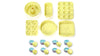 46PCS Silicone Bakeware Set Silicone Cake Molds set Including Baking Pan, Cake Mold, Cake Pan, Toast Mold, Muffin Pan, Donut Pan, And Cupcake Mold Silicone Baking Cups Set