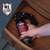 SABRE Red Home Defense Pepper Gel With Wall Mount For Easy Access, Max Strength OC Spray, UV Marking Dye Helps Identify Suspects, Full Hand Grip For More Accurate Aim, Secure Pin Safety, 32 Bursts