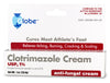 Globe (10 Pack) Clotrimazole Antifungal Cream 1% (1 oz) Relieves The itching, Burning, Cracking and Scaling associated with fungal infections (10- Pack)