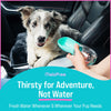 MalsiPree Dog Water Bottle, Lightweight, Leak Proof Portable Travel Dog Water Dispenser - Perfect Puppy Drinking Bowl On The Go for Outdoor Walking and Hiking - Pet Accessories (12oz, Blue)
