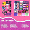 L.O.L. Surprise Townley Girl Makeup Set with Lip Gloss, Nail Polish, Hair Accessories for Kids Girls Ages 3+