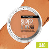 Maybelline Super Stay Up to 24HR Hybrid Powder-Foundation, Medium-to-Full Coverage Makeup, Matte Finish, 340, 1 Count