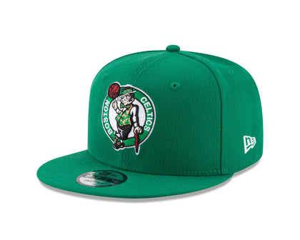 New Era NBA Boston Celtics Men's 9Fifty Team Color Basic Snapback Cap, One Size, Green