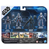 STAR WARS Mission Fleet Clone Commando Clash 2.5-Inch-Scale Action Figure 4-Pack with Multiple Accessories, Toys for Kids Ages 4 and Up