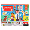 Petit Collage Magnetic Play Scene, Pet Hospital - Magnetic Game Board with Mix and Match Magnetic Animal Friends, Ideal Ages 3+ - Includes 2 Scenes and 50 Animal Magnet Pieces