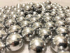 Alien Play 43 Caliber Aluminum Balls 100 X .43 Cal Self Defense Alu Paintball Ammo 1.8 Grams Solid Paintball Rounds (Silver, Aluminum)