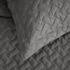 Bedsure Queen Quilt Bedding Set - Lightweight Summer Quilt Full/Queen - Grey Bedspreads Queen Size - Bedding Coverlets for All Seasons (Includes 1 Quilt, 2 Pillow Shams)