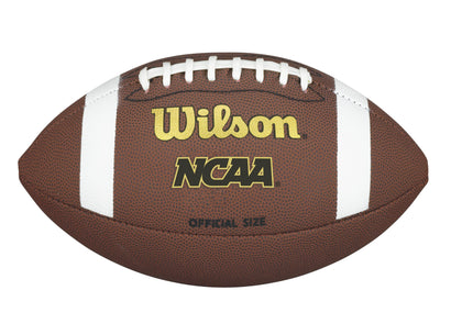 Wilson NCAA Composite Football - Official Size, Brown, 1