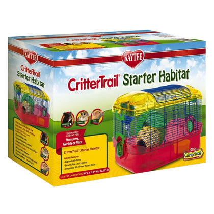 Kaytee CritterTrail Starter Habitat for Pet Dwarf Hamsters, Gerbils or Mice