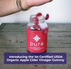 WellPath Pure ACV Apple Cider Vinegar Gummies with The Mother - USDA Organic Gummy - Vegan - Raw Apple Cider Vinegar with Mother Supplements - ACV Gummies - Weight, Digestion & Detox Support - 60 Ct