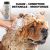 Wahl USA 4-in-1 Calming Pet Shampoo for Dogs - Cleans, Conditions, Detangles, & Moisturizes with Lavender Chamomile - Pet Friendly Formula - 24 Oz - Model 820000A