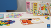 PLUS PLUS - BIG - BIG Picture Puzzles, Basic Color Mix - Construction Building Stem Toy, Interlocking Large Puzzle Blocks for Toddlers and Preschool