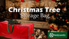 Christmas Tree Storage Bag - Stores 9 Foot Artificial Xmas Holiday Tree, Durable Waterproof Material, Zippered Bag, Carry Handles. Protects Against Dust, Insects and Moisture.
