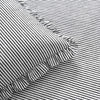 Lush Decor Lush Décor Ticking Stripe Bedspread Black Vintage Chic Farmhouse Style Lightweight 3 Piece Set King