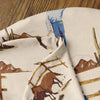 Sweet Jojo Designs Wild West Cowboy Nursing Pillow Cover Breastfeeding Pillowcase for Newborn Infant Bottle or Breast Feeding (Pillow NOT Included) - Red Blue Tan Western Southern Country Horse