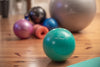 ProBody Pilates Ball Small Exercise Ball w/Pump, 9 Inch Bender Ball, Mini Soft Yoga Ball, Workout Ball for Stability, Barre, Ab, Core, and Physical Therapy Ball at Home Gym & Office (Aqua)